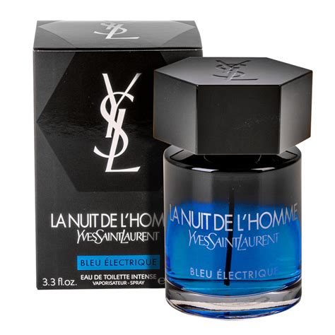 ysl l homme 3.4|ysl l'homme bleu electrique.